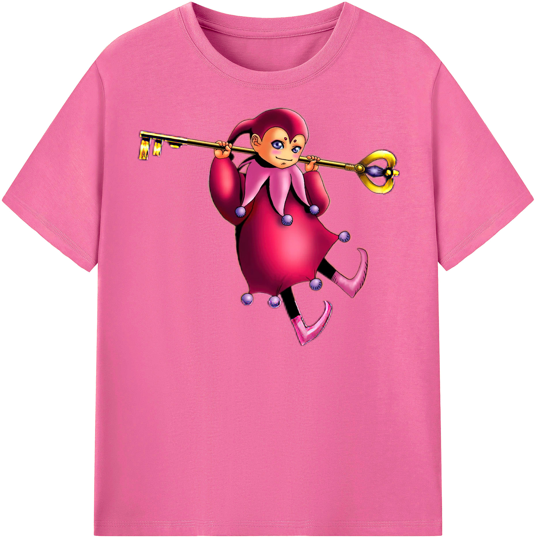 （画像用） 遊☆戯☆王 Yu-Gi-Oh! レディースカジュアルプリントTシャツ（綿100％）